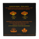 Room 920 - Mushroom Chocolate Bar - Milk Chocolate Orange - 3 grams | Organic Shroom Canada