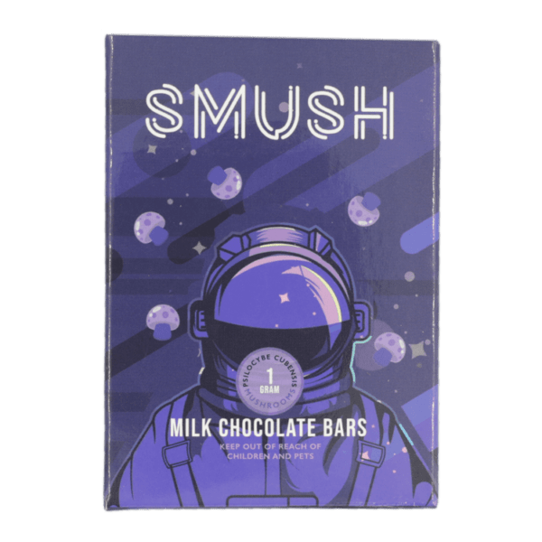 SMUSH - Milk Chocolate Bar | Organic Shroom Canada