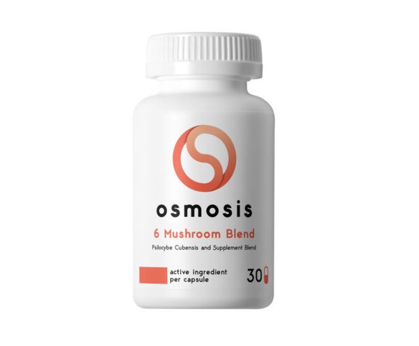 Osmosis 6 Mushroom Blend (30 Capsules) | Organic Shroom Canada