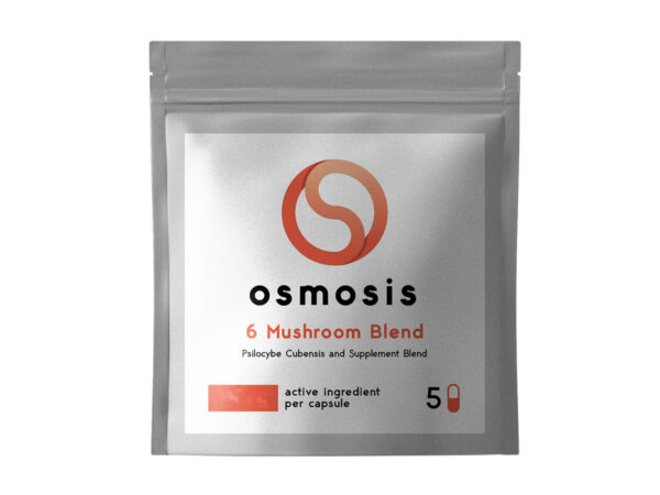 Osmosis 6 Mushroom Blend (5 Capsule Bags) | Organic Shroom Canada