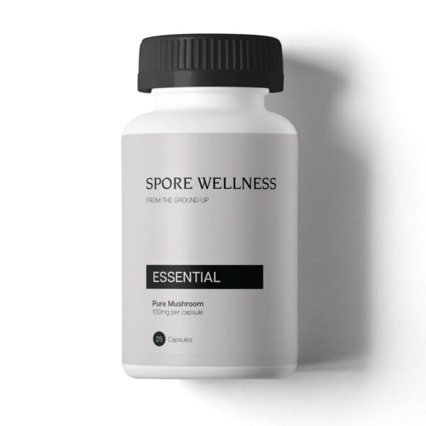 Spore Wellness – Microdose Capsules – Essential – 25 Capsules | Organic Shroom Canada