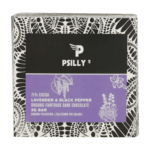 Psilly - Dark Chocolate Bar - Lavender & Black Pepper | Organic Shroom Canada