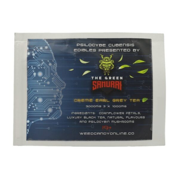 The Green Samurai - Creme Earl Grey Tea - 3000mg | Organic Shroom Canada