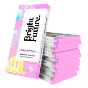 Bright Future – Milk Chocolate – 3000mg | Organic Shroom Canada