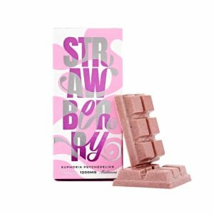 Euphoria Psychedelics –  Strawberry Swirl 1200mg | Organic Shroom Canada