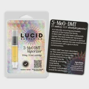 Lucid Supply Co. - 5-MeO DMT Vaporizer - 150mg/0.5mL cartridge | Organic Shroom Canada