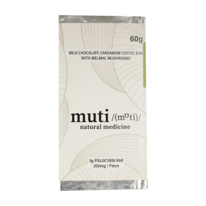 Muti - Milk Chocolate Cardamom Coffee bar – 3000mg | Organic Shroom Canada
