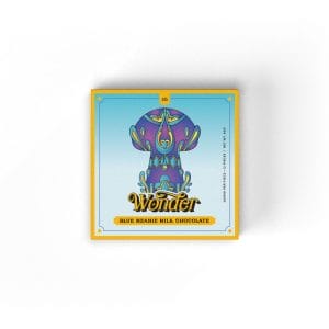 Wonder - Blue Meanies Chocolate Bar - Milk Chocolate | Organic Shroom Canada