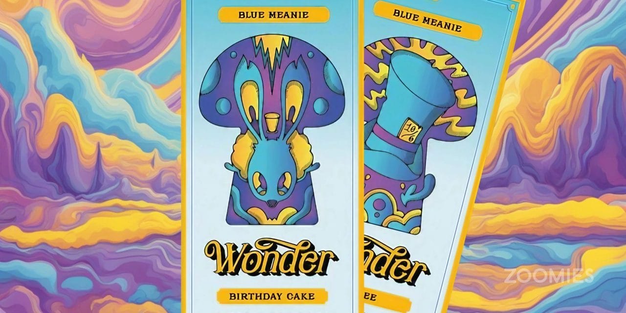 Wonder - Blue Meanies Chocolate Bar - Milk Chocolate | Organic Shroom Canada